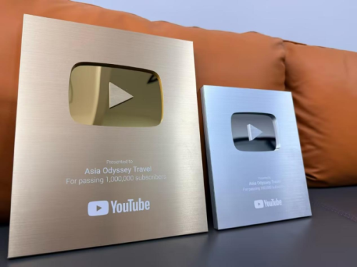 YouTube Gold Creator Award
