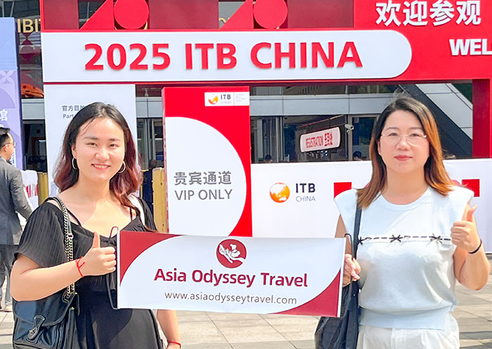 Asia Odyssey Travel at ITB China 2025 in Shanghai
