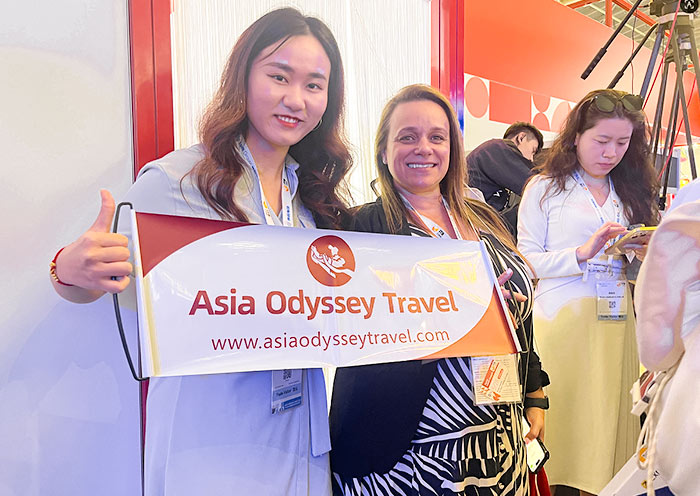 Asia Odyssey Travel at ITB China 2025 in Shanghai