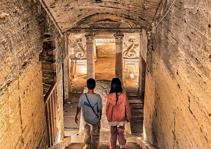 Catacombs of Alexandria, Egypt