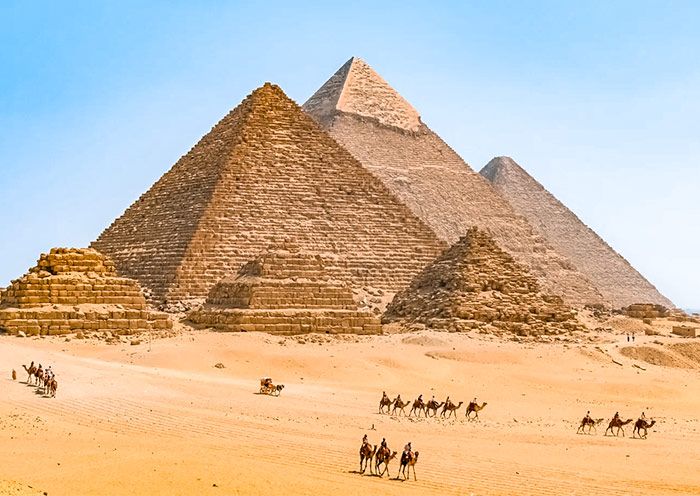 Great Pyramids of Giza, Cairo, Egypt