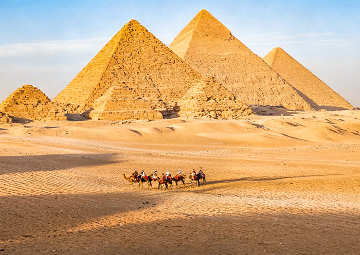 Great Pyramids of Giza, Cairo, Egypt