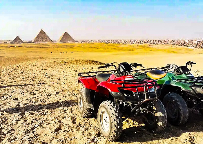 ATV of Giza Pyramids