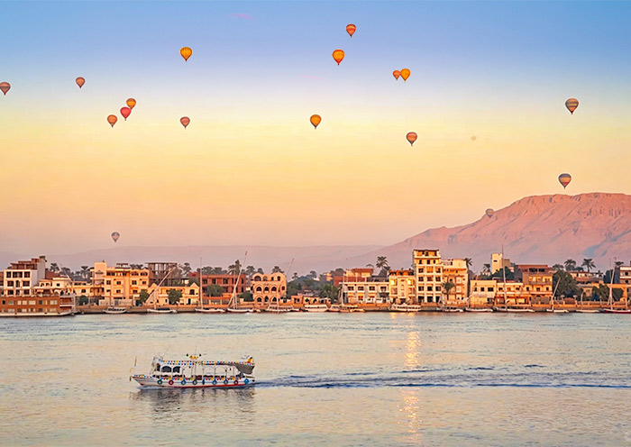Hot Air Ballon, Luxor, Egypt
