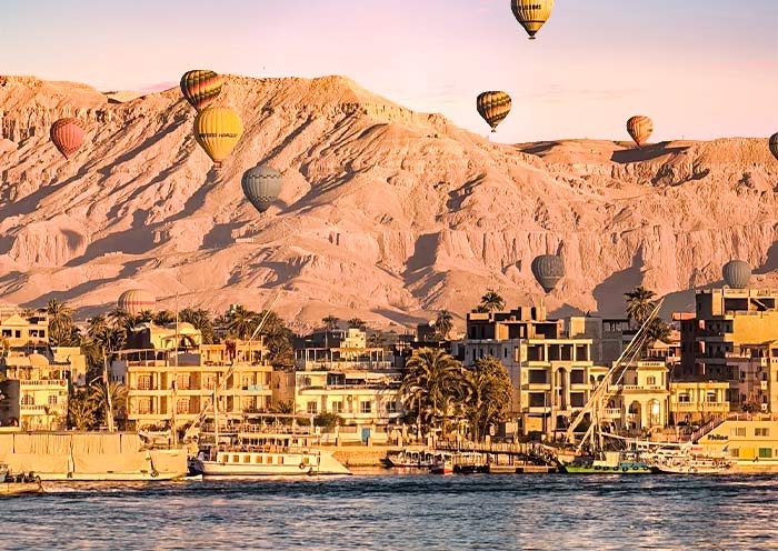 Hot Air Ballon, Luxor, Egypt