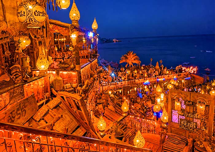 Cliff Bar, Sharm El Sheik, Egypt Cliff Bar, Sharm El Sheik, Egypt
