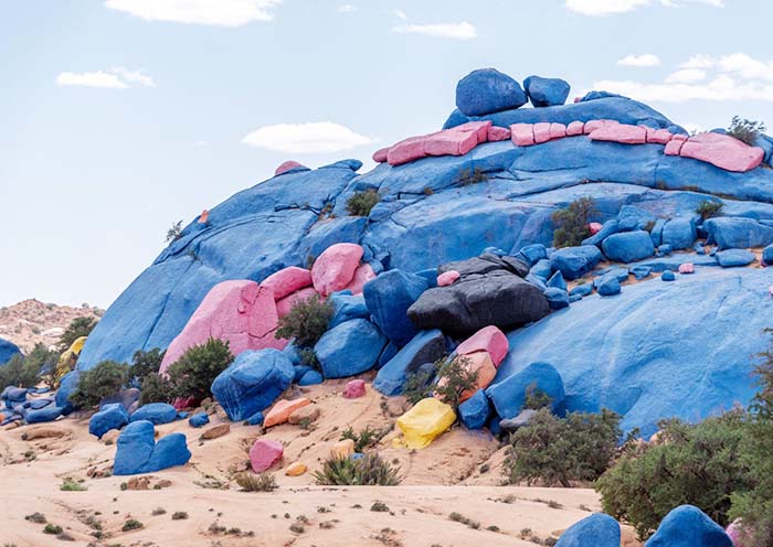 Painted Stones near Tafraoute