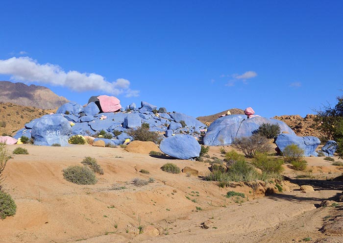 Painted Stones near Tafraoute