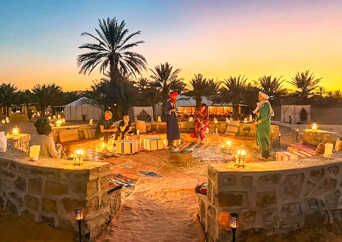 Marrakech Sahara Desert Bonfire Party