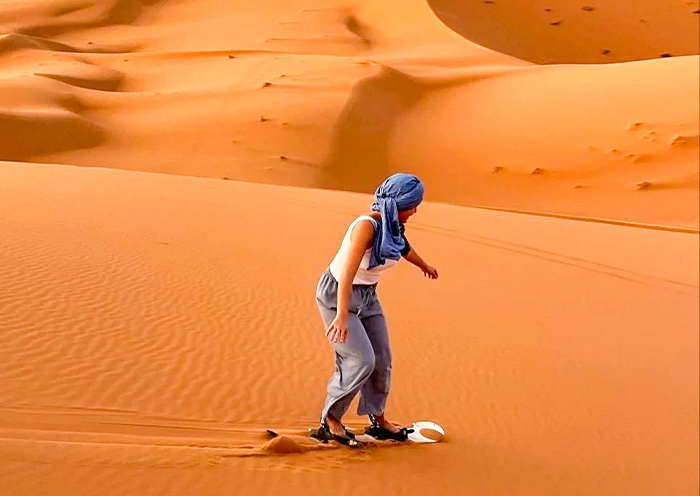 Marrakech Sahara Desert Sandboarding