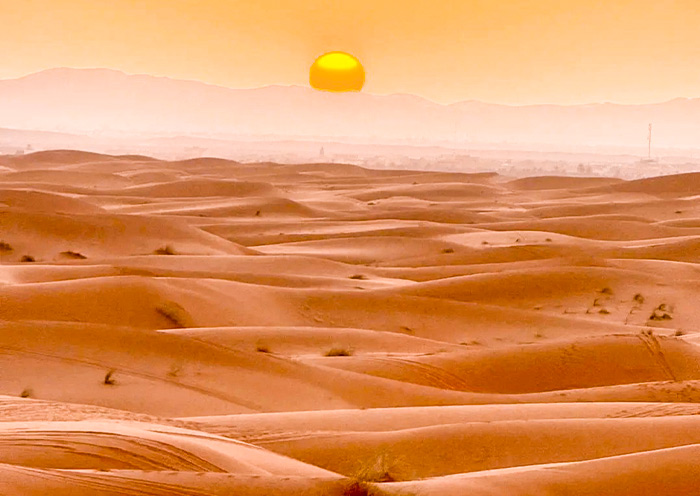 Marrakech Sahara Desert Sunset