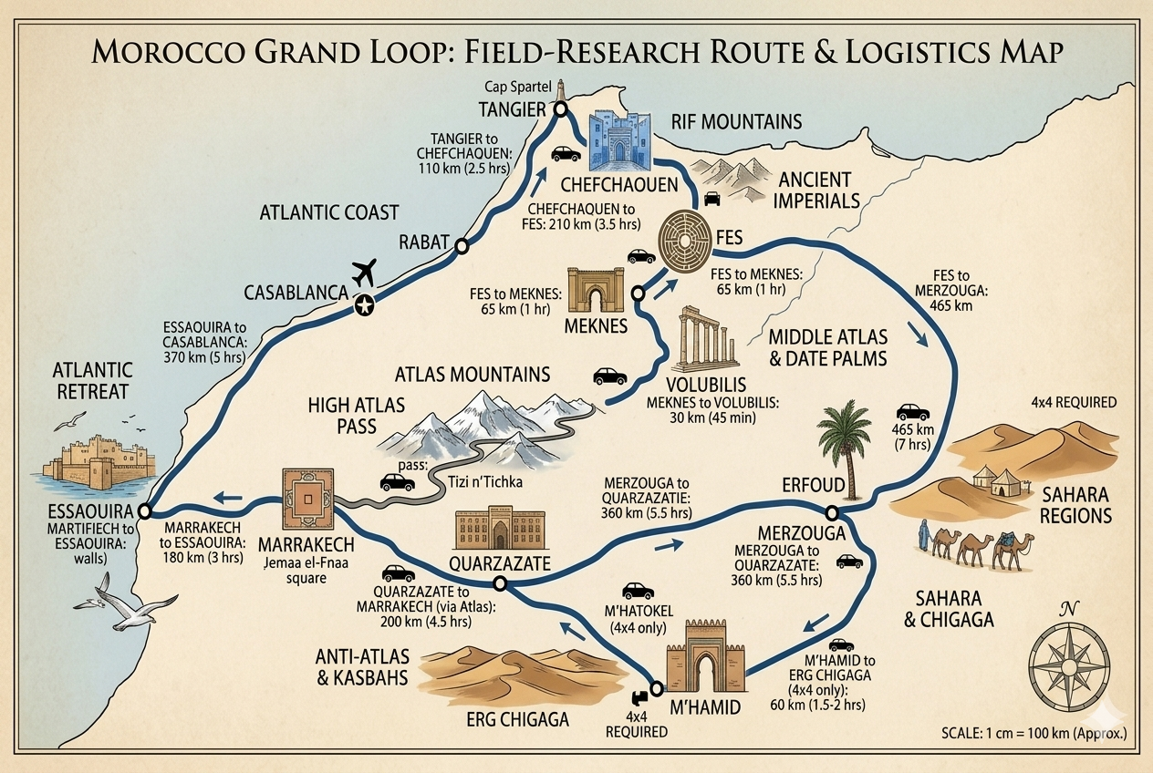 Morocco Inspection Map