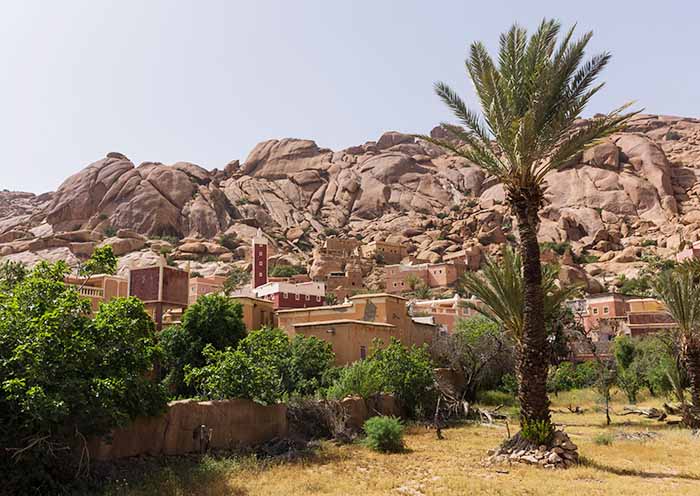 Tafraoute on the Way from Sahara to Essaouira & Marrakech