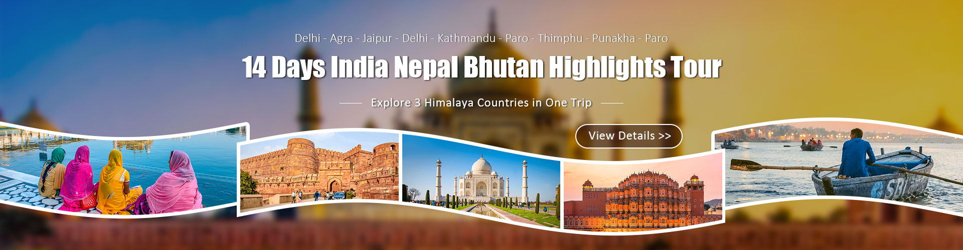 India Nepal Bhutan Tours