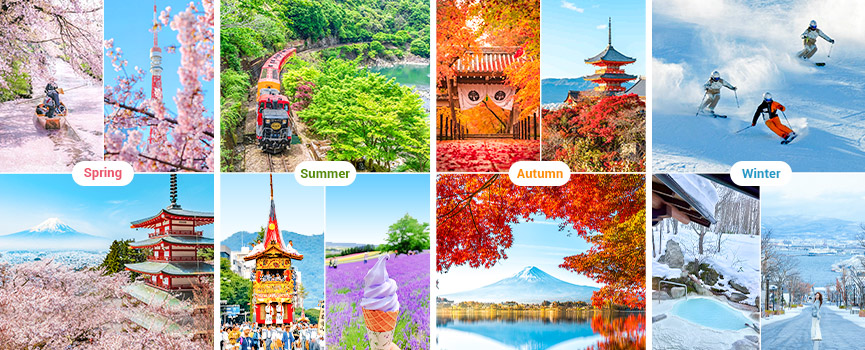 Japan Travel Guide by Month