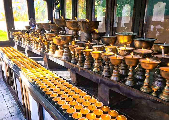 Butter Lamps, Kyichu Lhakhang