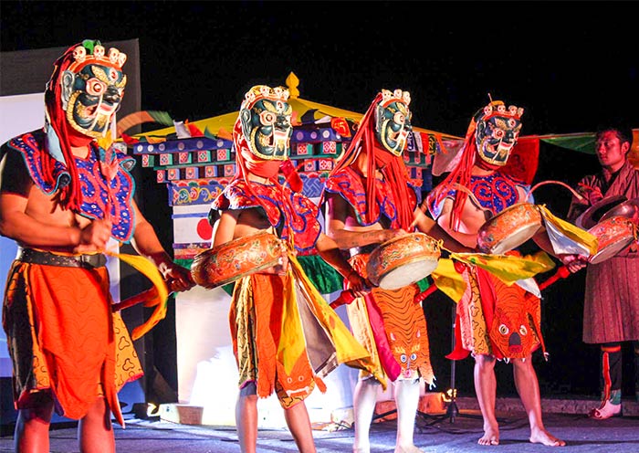 Bhutan Masked Dance Bhutan Masked Dance