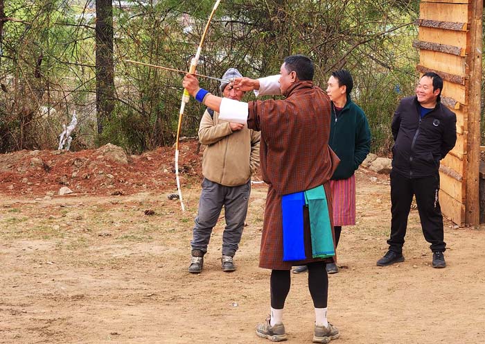 Bhutan National Sport: Archery Bhutan National Sport: Archery