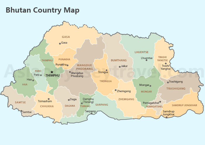 Bhutan Altitudes