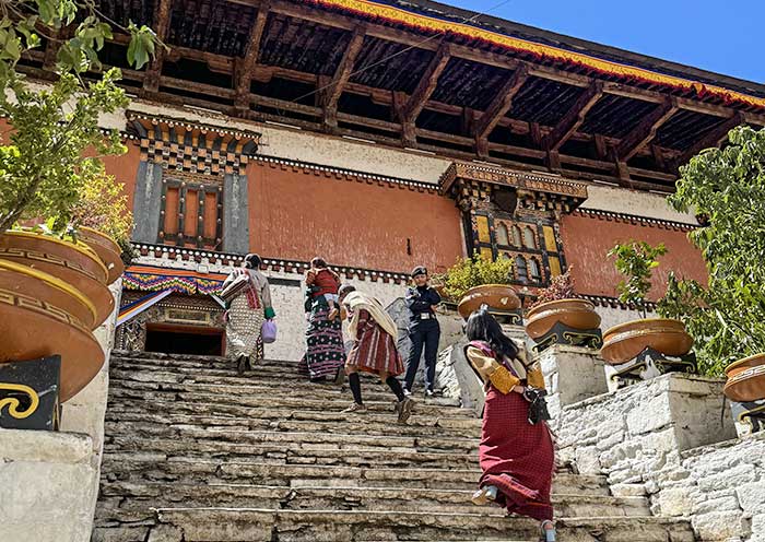 Dress in Gho or Kira for Paro Tshechu Festival, Bhutan