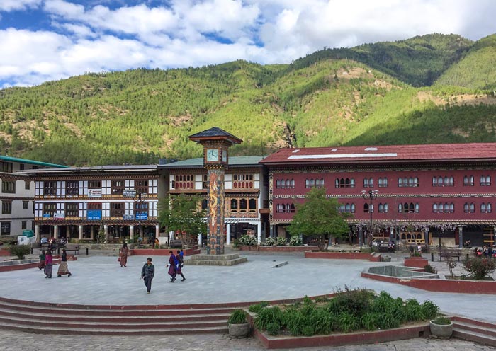 Thimphu Clock Tower Square