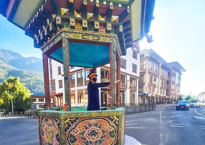 Bhutan has no traffic Lights Bhutan has no traffic Lights