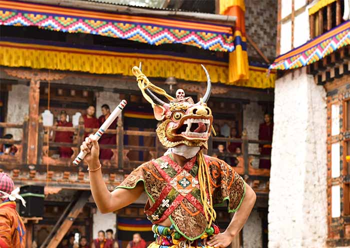 Bhutan Tshechu Festivel