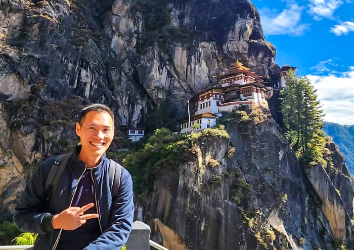 Happiness is Reaching Tiger's Nest