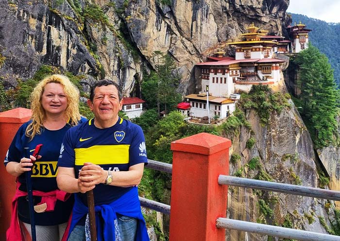 Happiness is Reaching Tiger's Nest