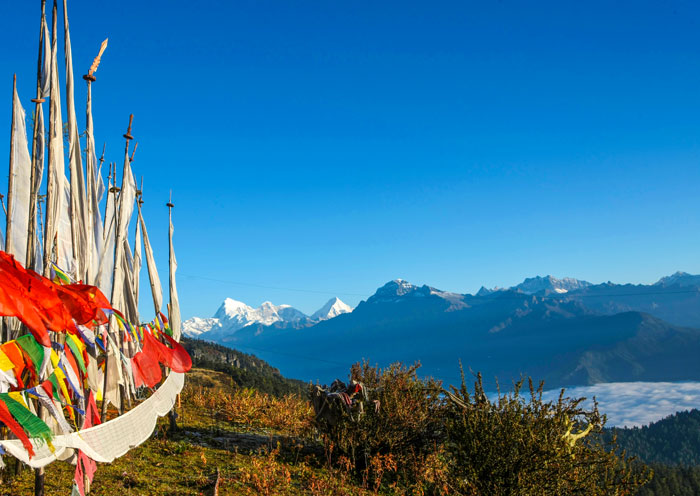 5 Days Western Bhutan Tour with Haa Valley - A Glimpse of Mt. Jomolhari 7,326m 