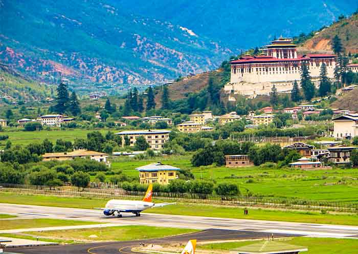 Paro Airport, Bhutan