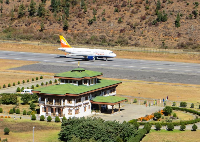 Paro International Airport, Bhutan