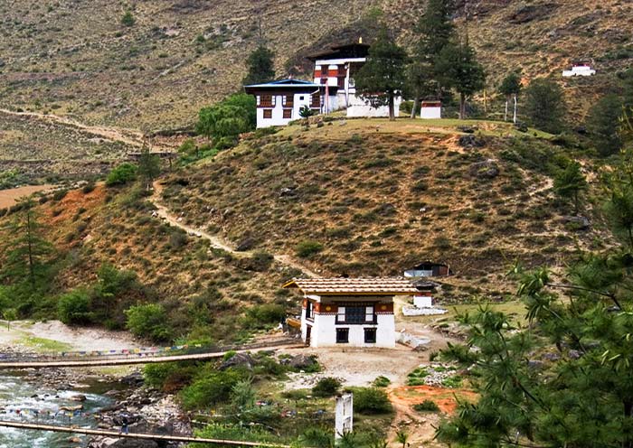Paro Tamchog Lhakhang, Bhutan
