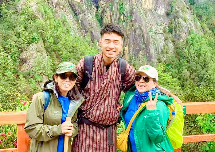 Prayer flags, Tiger's Nest Hiking Prayer flags, Tiger's Nest Hiking
