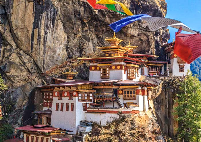 Tiger's Nest Monastery in Bhutan