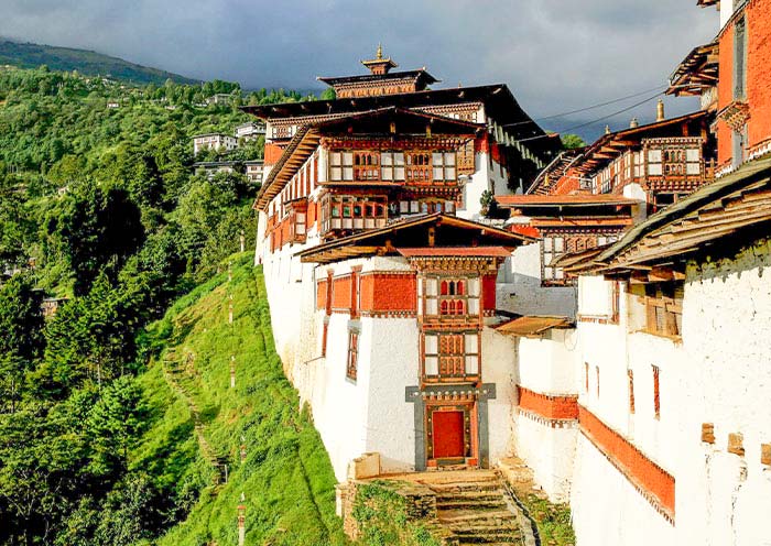Visit the majestic Trongsa Dzong in Bhutan