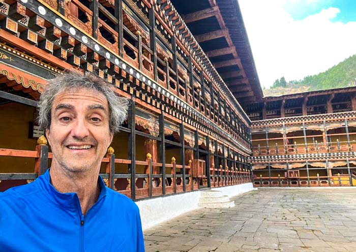 Our dear guest visited Wangdue Phodrang Dzong Our dear guest visited Wangdue Phodrang Dzong