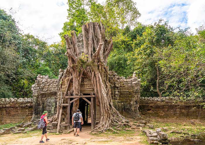 Ta Som in Angkor Complex