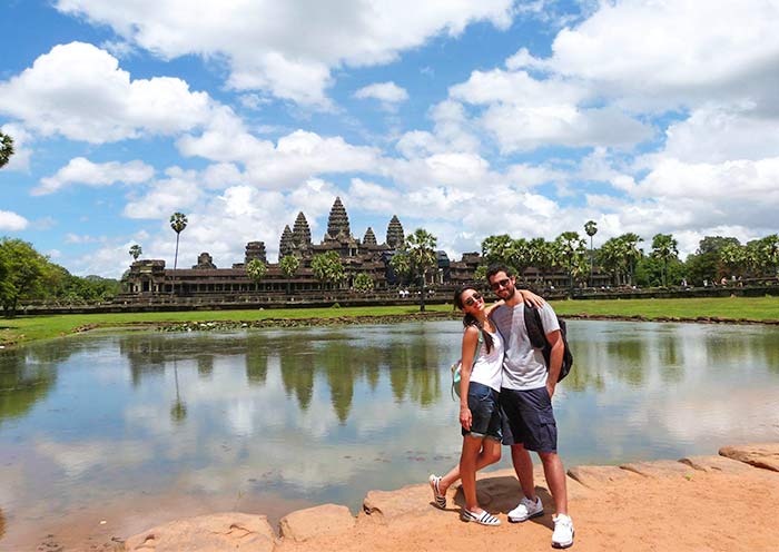 Our Guests at Angkor Wat