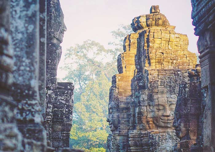 The Smiling Stones of Bayon