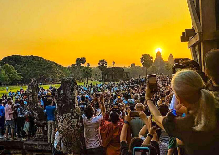 The Sunrise That Lights Up Angkor Wat