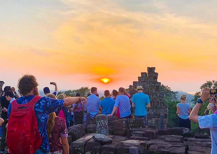 Sunset at Phnom Bakheng