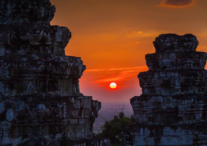Sunset at Phnom Bakheng