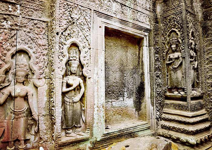 The Ta Prohm Amidst Jungle