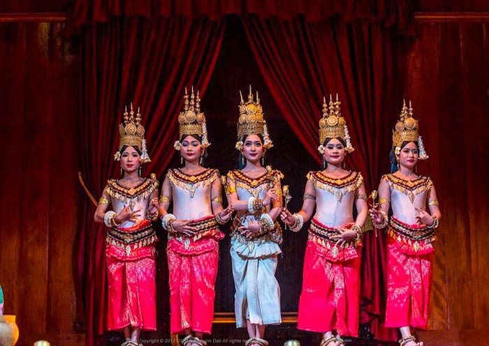Khmer traditional dance performance