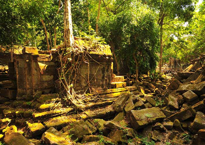 Beng Mealea's Secret Paths and Ruins
