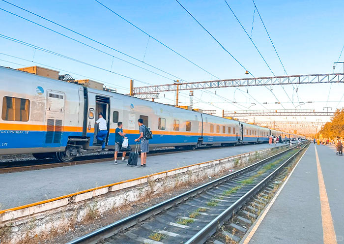 Almaty to Tashkent Train