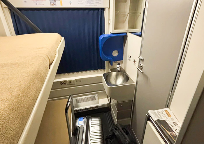 Almaty to Tashkent Train: First Class 2-Bed Cabin