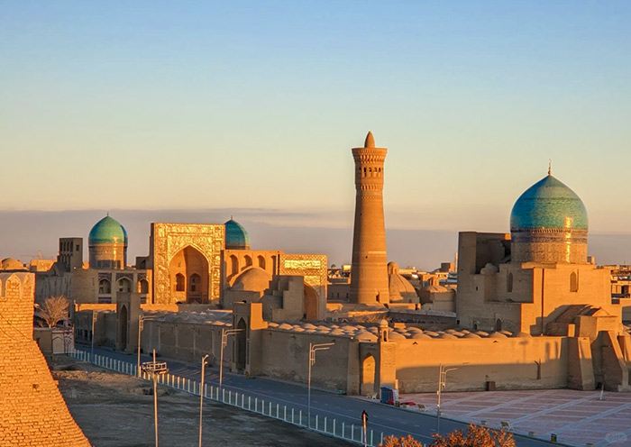View Po-i-Kalyan from Ark of Bukhara