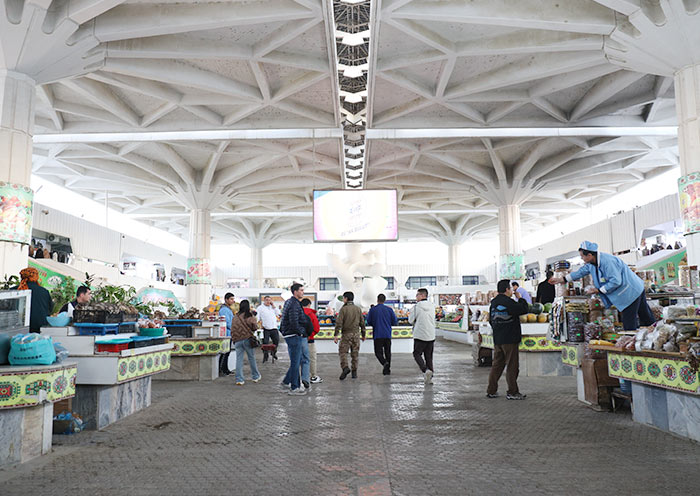 Local Bazaar in Ashgabat